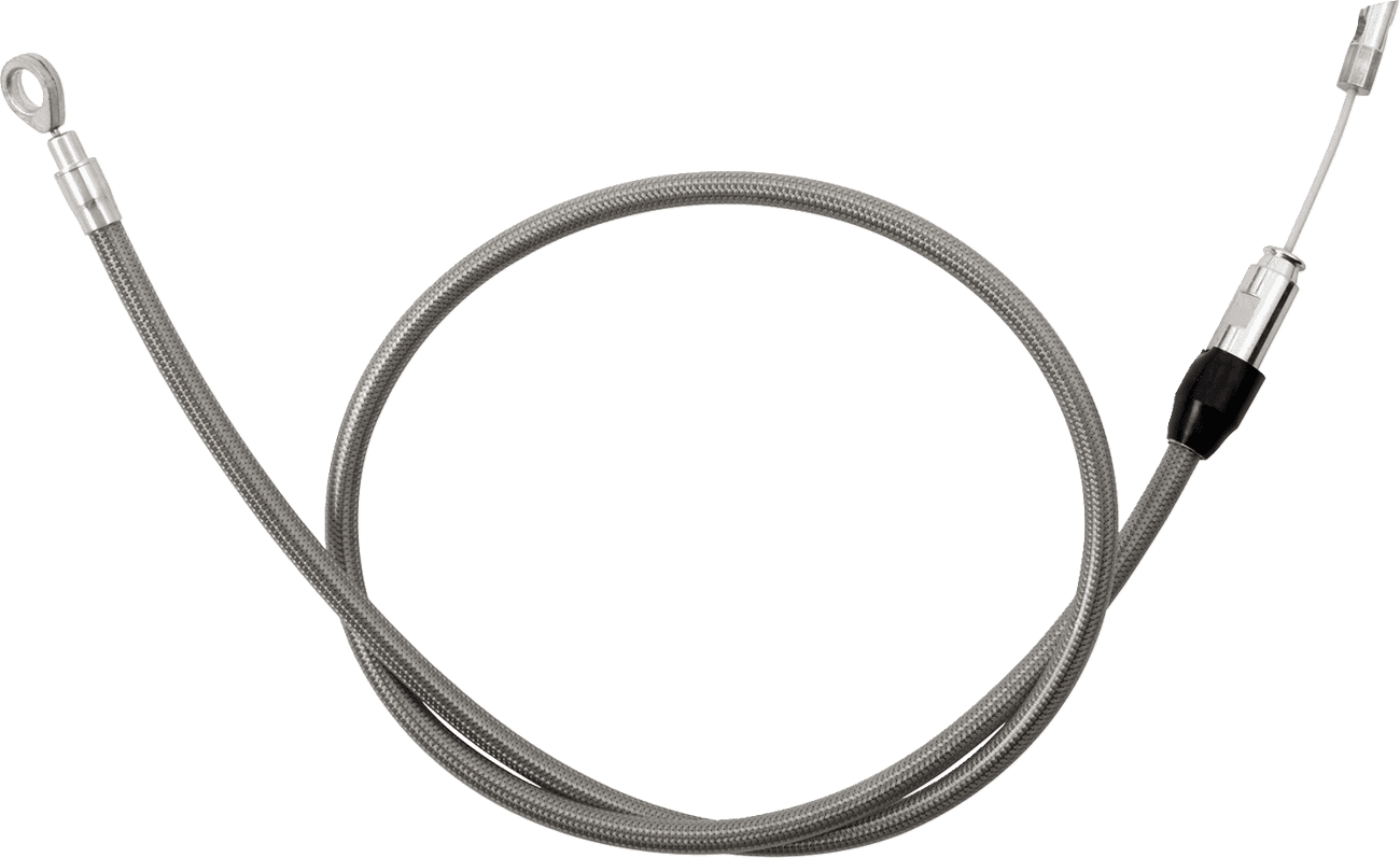 DRAG SPECIALTIES 0652-2842 Quick Connect Clutch Cable - Upper - 46" - Stainless Steel