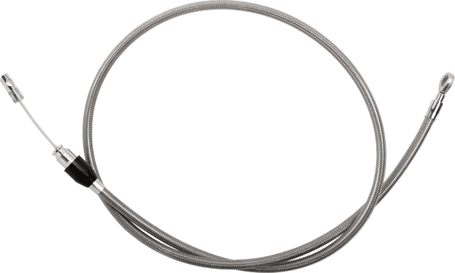 DRAG SPECIALTIES 0652-2845 Quick Connect Clutch Cable - Upper - 52" - Stainless Steel — image 1 of 2