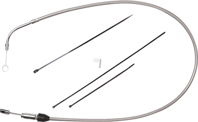 DRAG SPECIALTIES 0652-2849 Quick Connect Clutch Cable - Upper - 41" - Stainless Steel — image 2 of 2