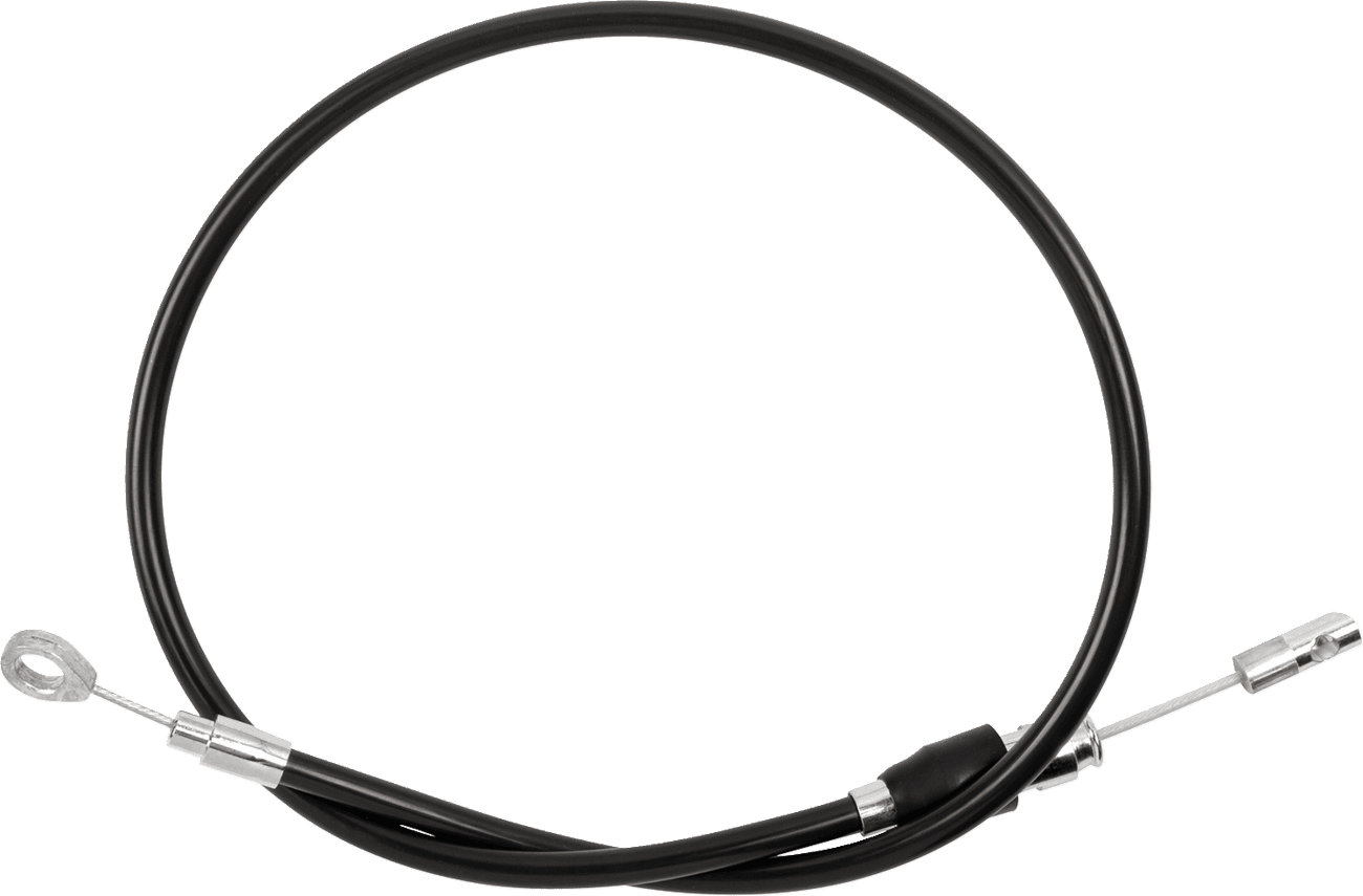 DRAG SPECIALTIES 0652-2858 Quick Connect Clutch Cable - Upper - 42" - Black/Chrome
