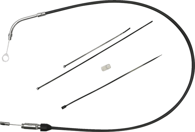 DRAG SPECIALTIES 0652-2870 Quick Connect Clutch Cable - Upper - 45" - Black/Chrome — image 2 of 2