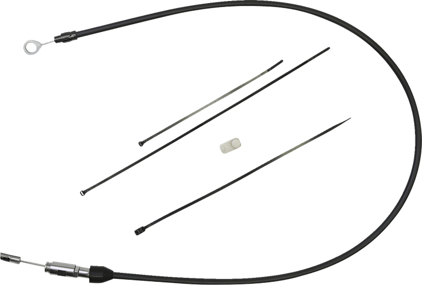 DRAG SPECIALTIES 0652-2881 Quick Connect Clutch Cable - Upper - 48" - Black/Black — image 2 of 2