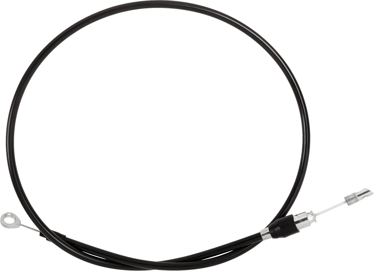 DRAG SPECIALTIES 0652-2885 Quick Connect Clutch Cable - Upper - 56" - Black/Black