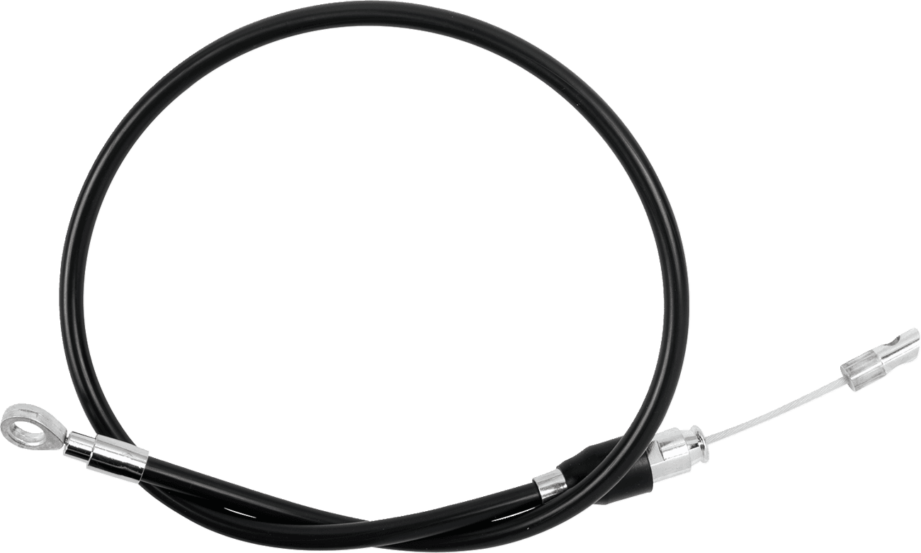 DRAG SPECIALTIES 0652-3059 Quick Connect Clutch Cable - Upper - 32" - Black/Chrome