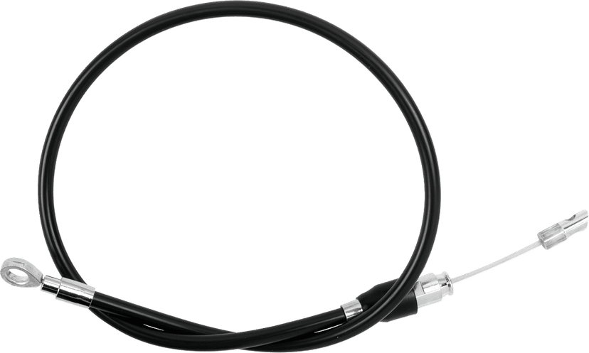 DRAG SPECIALTIES 0652-3061 Quick Connect Clutch Cable - Upper - 35" - Black/Chrome — image 1 of 2
