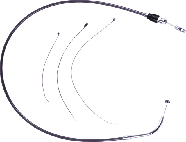 DRAG SPECIALTIES 0652-3175 Quick Connect Clutch Cable - Upper - 39-1/4" - Black/Chrome — image 2 of 2