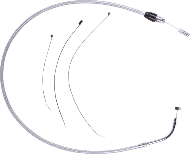 DRAG SPECIALTIES 0652-3176 Quick Connect Clutch Cable - Upper - 39-1/4" - Stainless Steel — image 2 of 2