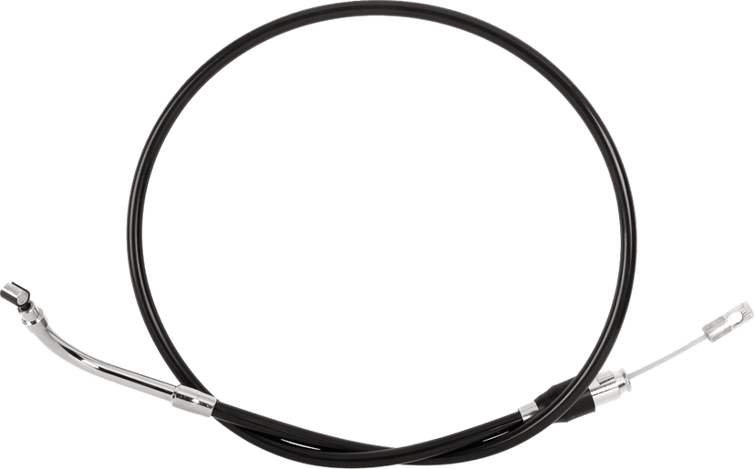 DRAG SPECIALTIES 0652-3181 Quick Connect Clutch Cable - Upper - 45-1/4" - Black/Chrome — image 1 of 2