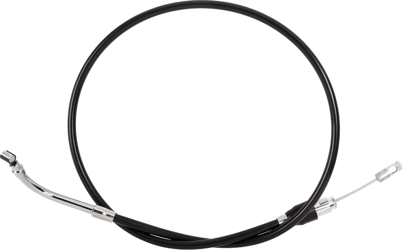 DRAG SPECIALTIES 0652-3196 Quick Connect Clutch Cable - Upper - 43" - Black/Chrome