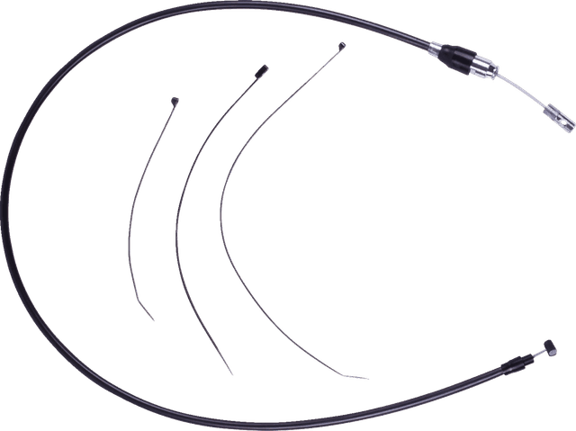DRAG SPECIALTIES 0652-3198 Quick Connect Clutch Cable - Upper - 43" - Black/Black — image 2 of 2
