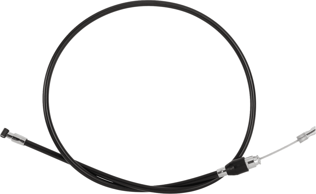 DRAG SPECIALTIES 0652-3202 Quick Connect Clutch Cable - Upper - 50" - Black/Chrome