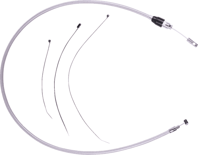 DRAG SPECIALTIES 0652-3210 Quick Connect Clutch Cable - Upper - 54" - Stainless Steel — image 2 of 2