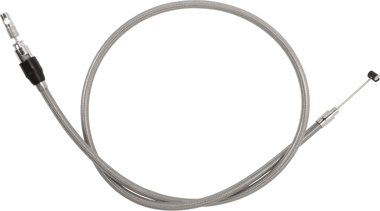 DRAG SPECIALTIES 0652-3210 Quick Connect Clutch Cable - Upper - 54" - Stainless Steel