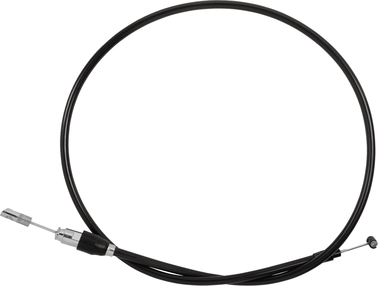 DRAG SPECIALTIES 0652-3212 Quick Connect Clutch Cable - Upper - 46" - Black/Black
