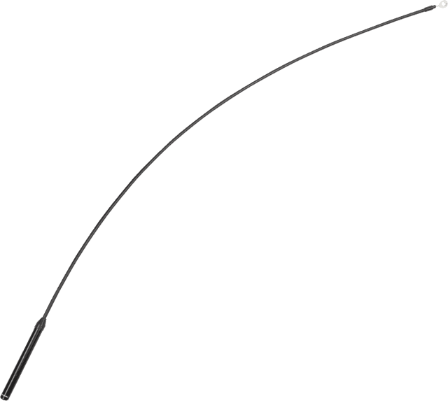 MOTION PRO 0652-3245 Blackout Top Half Clutch Cable - +10.8" — image 1 of 2