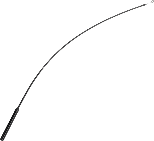 MOTION PRO 0652-3247 Blackout Top Half Clutch Cable - +8-3/4" — image 1 of 2