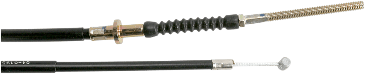 MOTION PRO 0653-0013 Black Vinyl Brake Cable - Rear - Suzuki ATV
