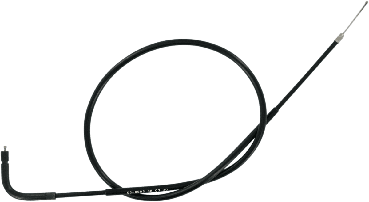 MOTION PRO 0654-0023 Black Vinyl Choke Cable - '86 Kawasaki Bayou
