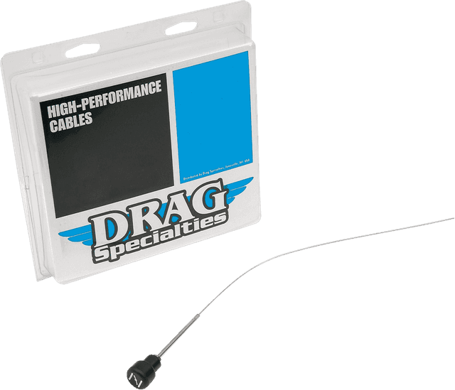 DRAG SPECIALTIES 0654-0027 Choke Cable - 11.2" - Includes Knob