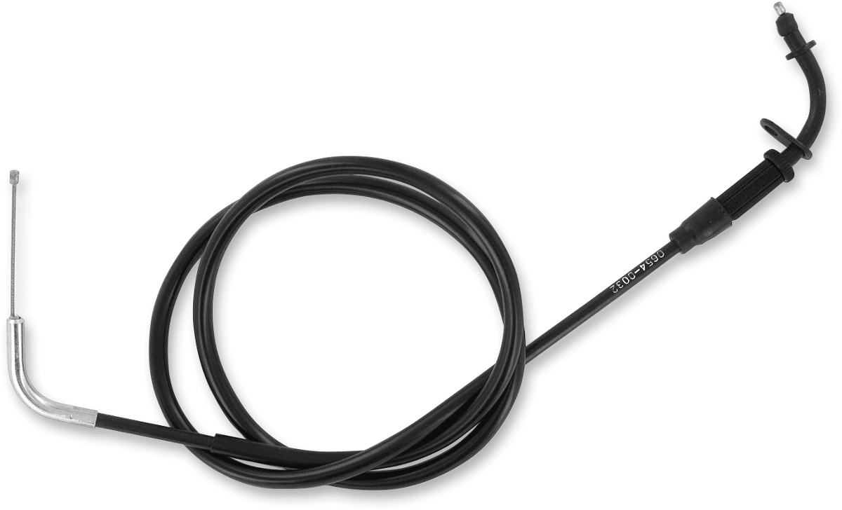 PARTS UNLIMITED 0654-0032 Black Vinyl Choke Cable - Kawasaki