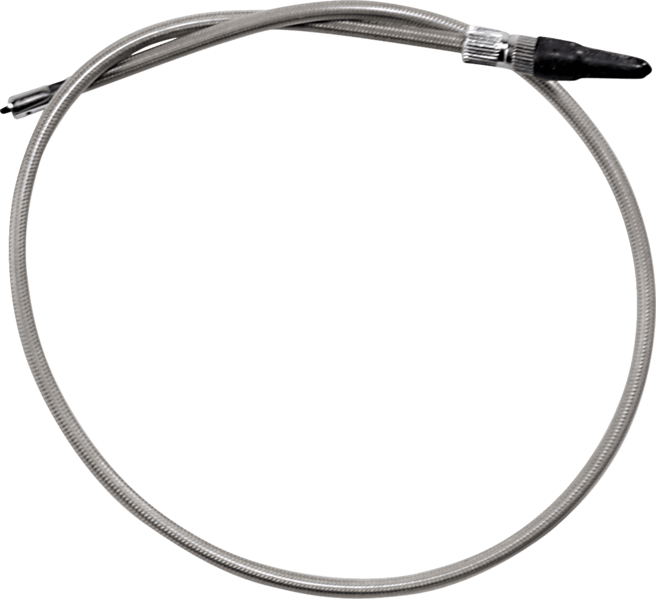 MOTION PRO 0655-0008 Armor Coat Braided Stainless Steel Speedometer Cable for Cruisers - V-Star Custom