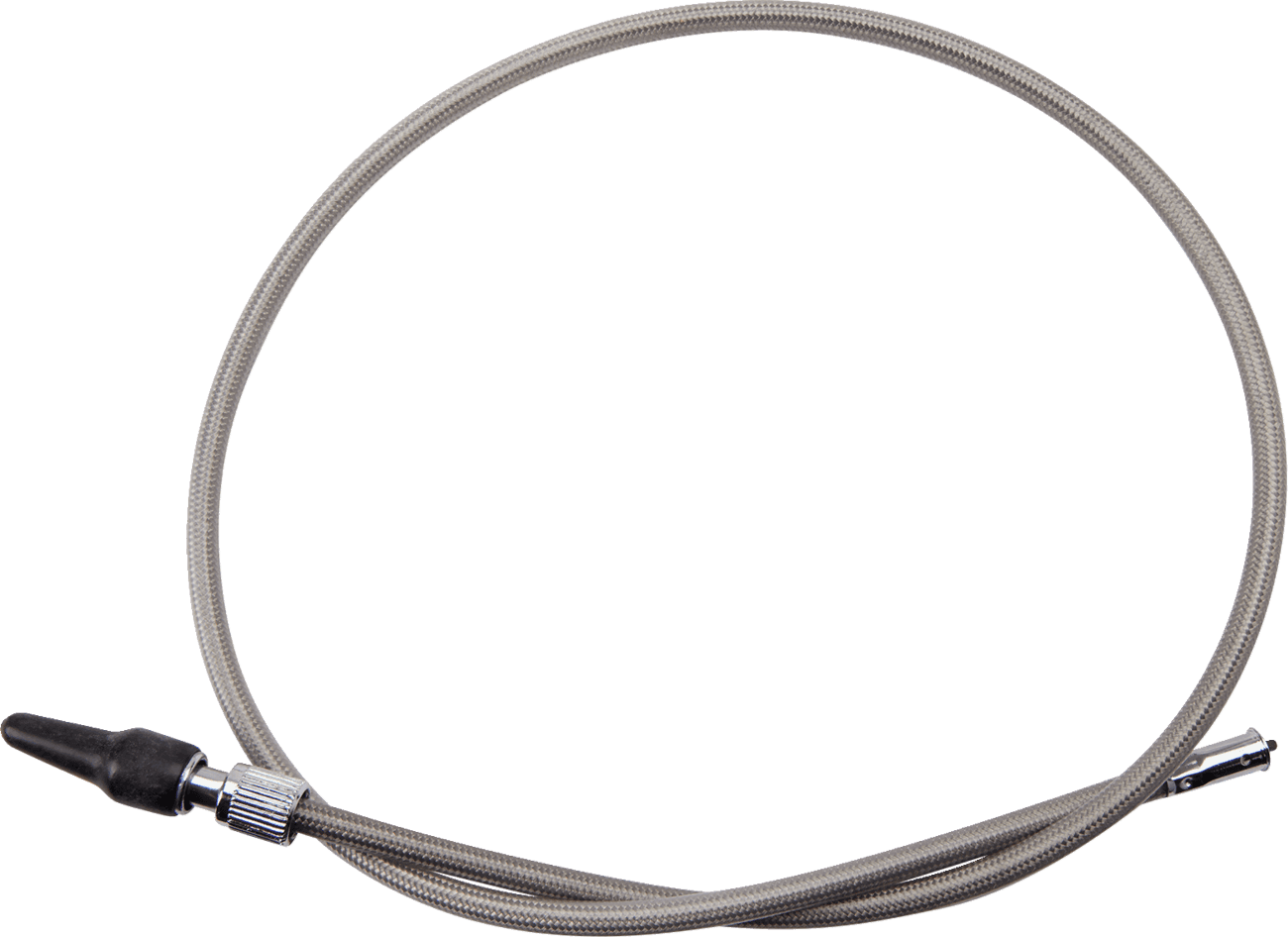 MOTION PRO 0655-0009 Armor Coat Braided Stainless Steel Speedometer Cable for Cruisers - V-Star Classic/Silverado