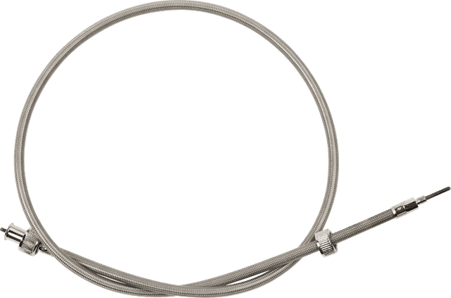 DRAG SPECIALTIES 0655-0047 Front-Wheel Drive Speedometer Cable - 40" - Braided — image 1 of 2