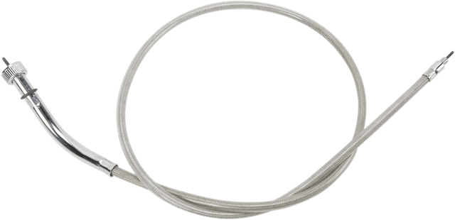 DRAG SPECIALTIES 0655-0053 Front-Wheel Drive Speedometer Cable - 41-1/2" - Braided