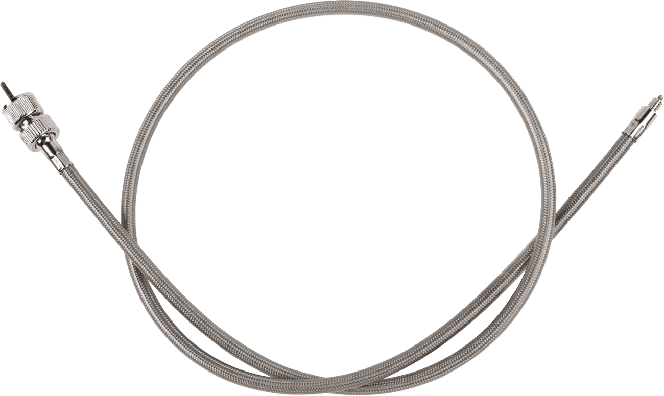 DRAG SPECIALTIES 0655-0055 Front-Wheel Drive Speedometer Cable - 43" - Braided
