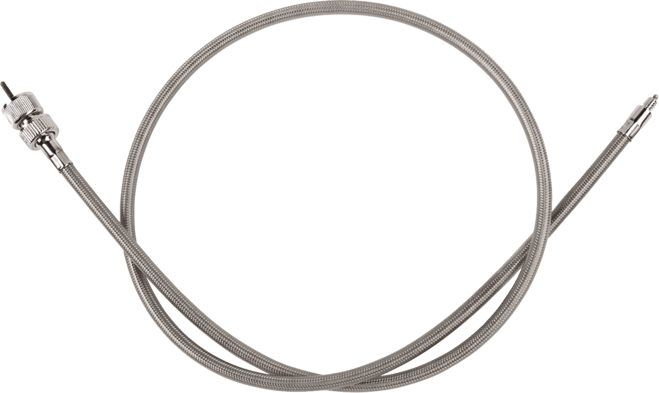 DRAG SPECIALTIES 0655-0055 Front-Wheel Drive Speedometer Cable - 43" - Braided
