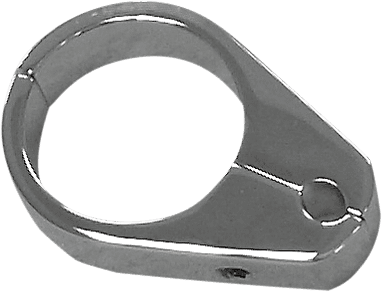 DRAG SPECIALTIES 0658-0034 Cable Clamp - Single Throttle/Idle - 1-1/4" - Chrome