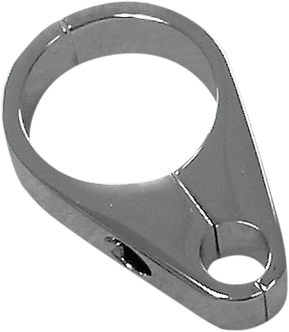 DRAG SPECIALTIES 0658-0035 Cable Clamp - Clutch - 1-1/4" - Chrome