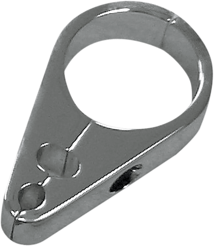 DRAG SPECIALTIES 0658-0040 Cable Clamp - Throttle/Idle/Brake - 1" - Chrome
