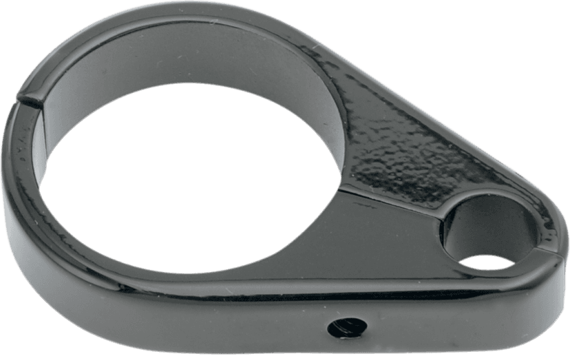 DRAG SPECIALTIES 0658-0078 Die-Cast Cable Clamp - Clutch - 1-3/8" Frame - Black