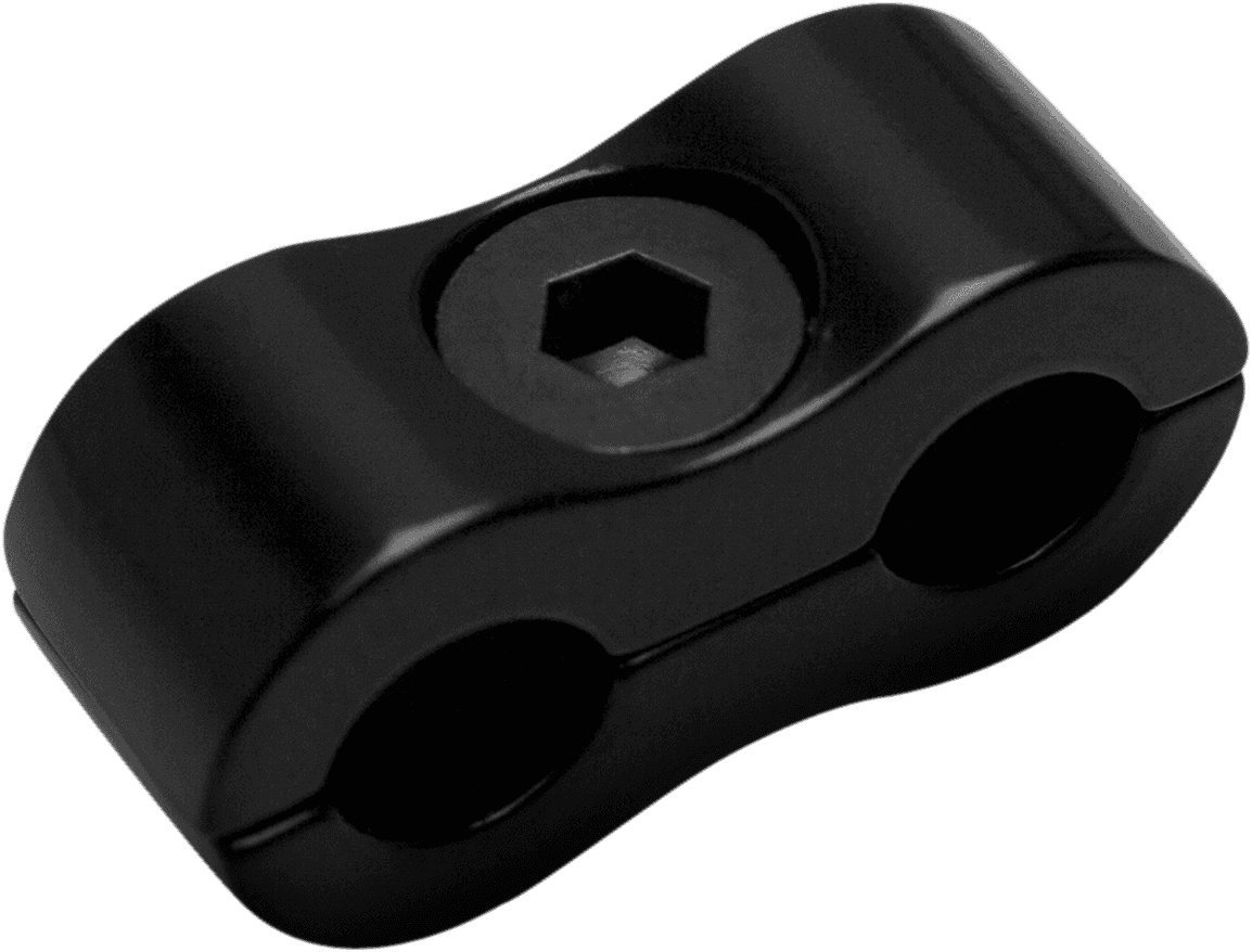 MOTION PRO 0658-0086 Cable Clamp - Dual - Black