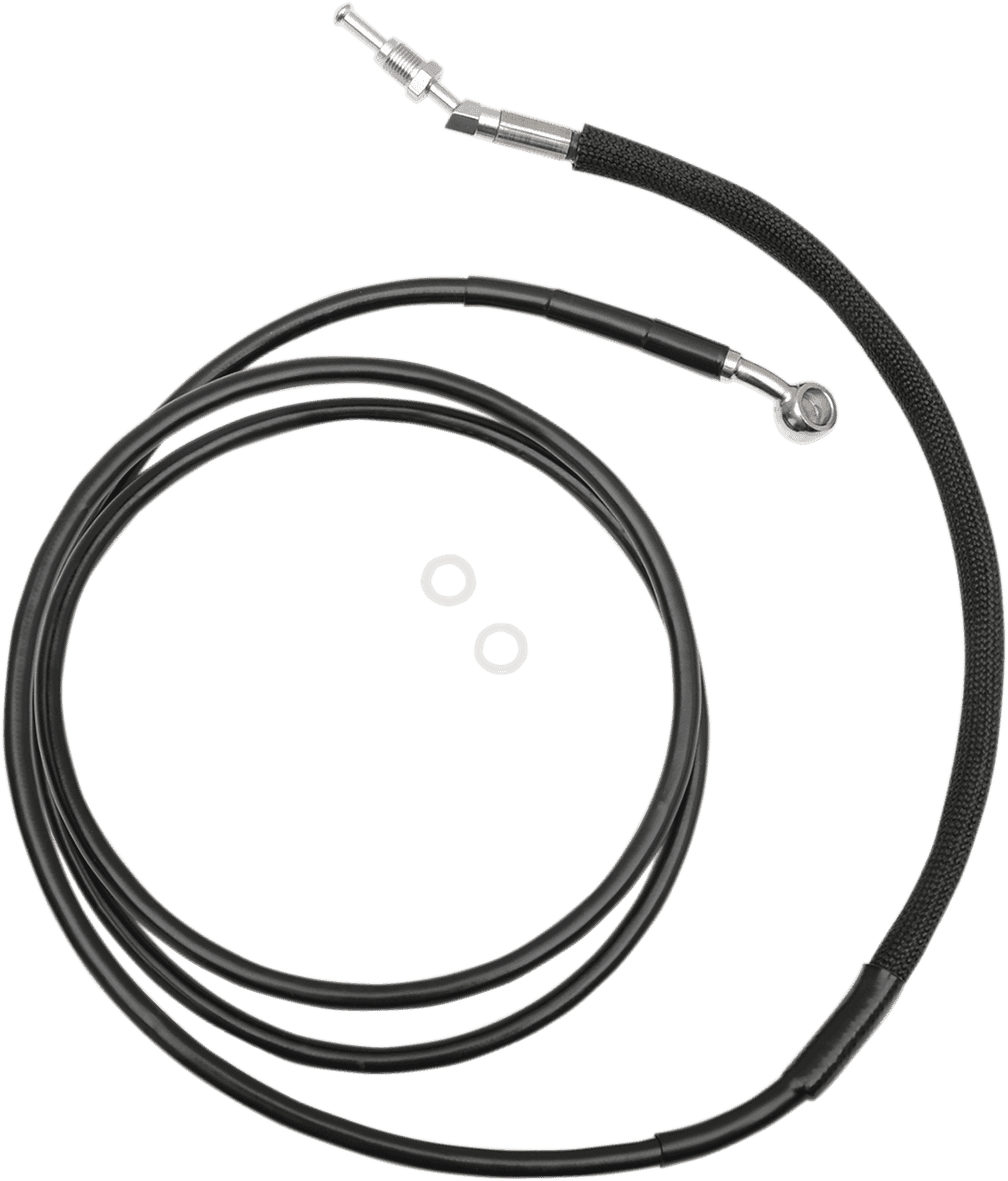 DRAG SPECIALTIES 0661-0042 Clutch Line - '17-'19 FLTRU, '20-'21 FLTRK