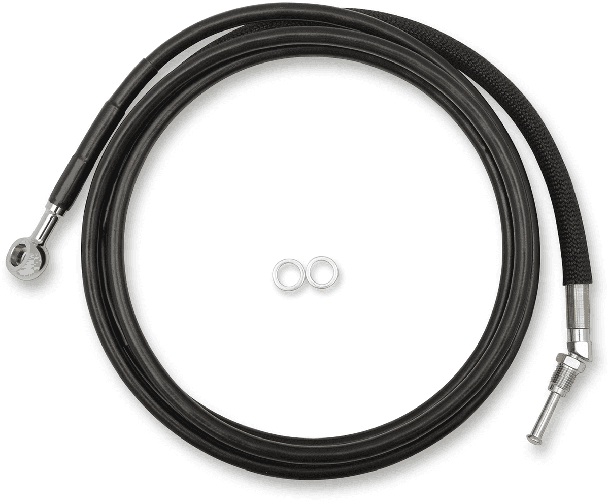 DRAG SPECIALTIES 0661-0062 Clutch Line - '17-'20 FLH