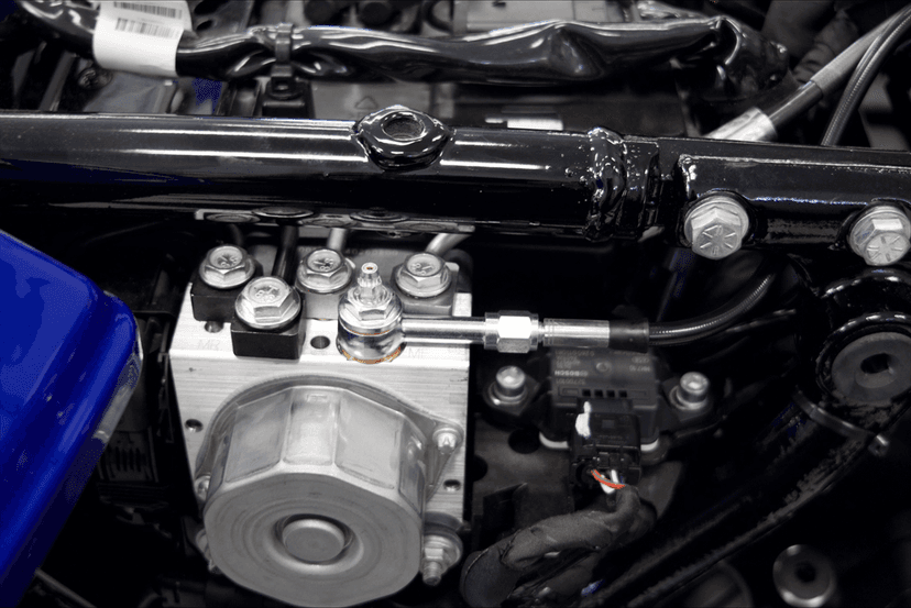 FAT BAGGERS INC. 06621290 EZ Install Kit - 16" Handlebars - Upper Clutch - Full Length - Braided Stainless Steel — image 2 of 2