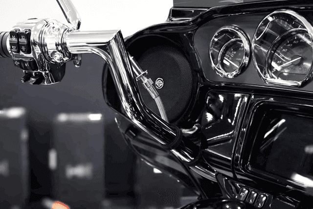 FAT BAGGERS INC. 06621291 EZ Install Kit - 10" Handlebars - Upper Clutch - Full Length - Braided Stainless Steel/Chrome — image 4 of 4