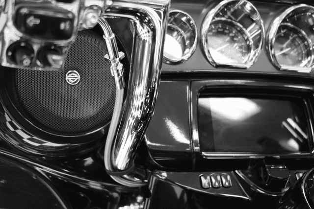 FAT BAGGERS INC. 06621304 EZ Install Kit - 13"/14" Handlebars - Upper Clutch - Full Length - Braided Stainless Steel/Chrome — image 4 of 5