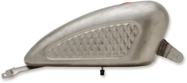 DRAG SPECIALTIES 0701-0836 Custom Gas Tank - Diamond - 3 Gallons - Sportster — image 2 of 3