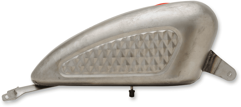 DRAG SPECIALTIES 0701-0836 Custom Gas Tank - Diamond - 3 Gallons - Sportster — image 2 of 3