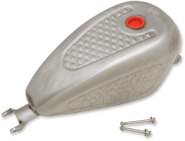 DRAG SPECIALTIES 0701-0837 Custom Gas Tank - Diamond - 3 Gallons - Sportster — image 1 of 3