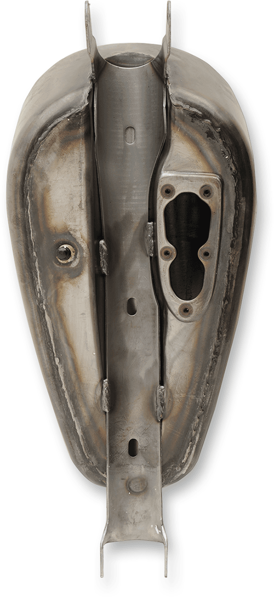 DRAG SPECIALTIES 0701-0839 Custom Gas Tank - Peanut - 3 Gallons - Sportster — image 2 of 3