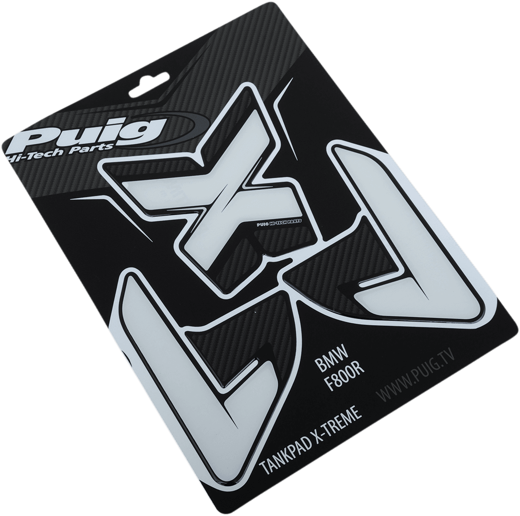 PUIG HI-TECH PARTS 0701-0882 Tank Pad - Carbon - BMW