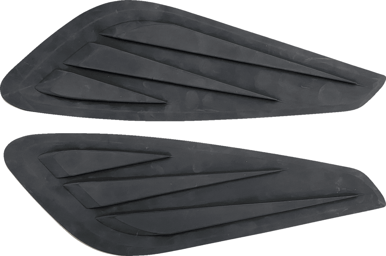 DRAG SPECIALTIES 0701-0973 Gas Tank Knee Pads - Pan-America