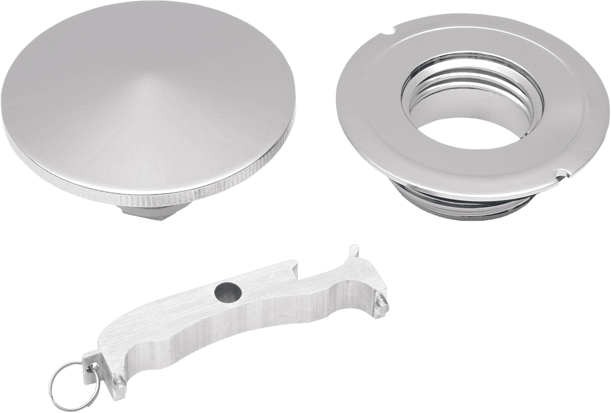 DRAG SPECIALTIES 0703-0199 Gas Cap - Right-Hand - Vented