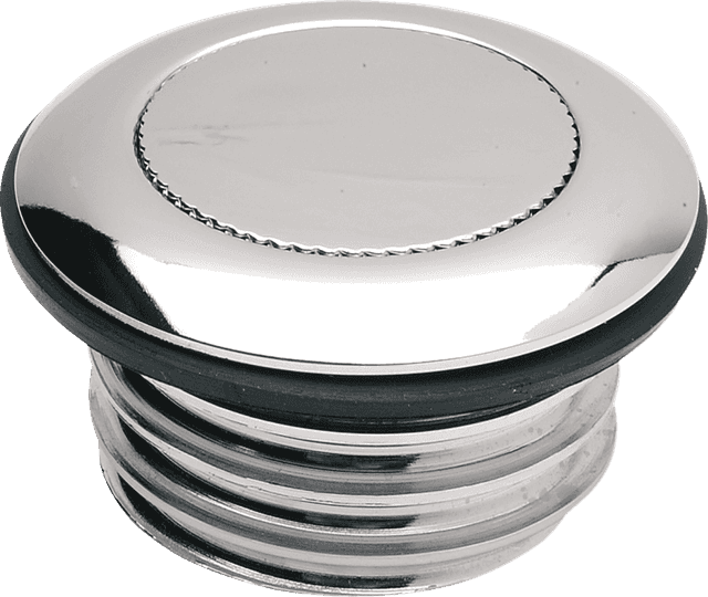 DRAG SPECIALTIES 0703-0289 Gas Cap - Vented Pop-Up - Chrome — image 1 of 3