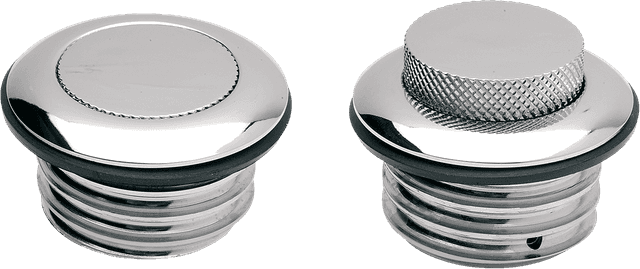 DRAG SPECIALTIES 0703-0290 Gas Cap - Non-Vented Pop-Up - Chrome — image 3 of 3