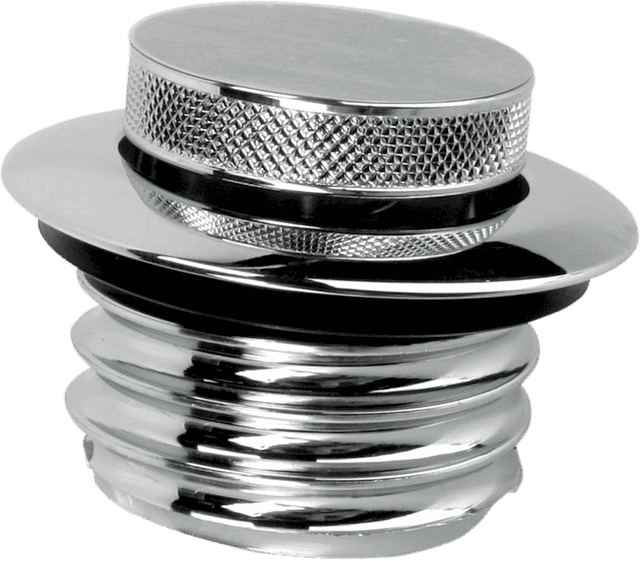DRAG SPECIALTIES 0703-0292 Gas Cap - Non-Vented Pop-Up - Chrome — image 2 of 2